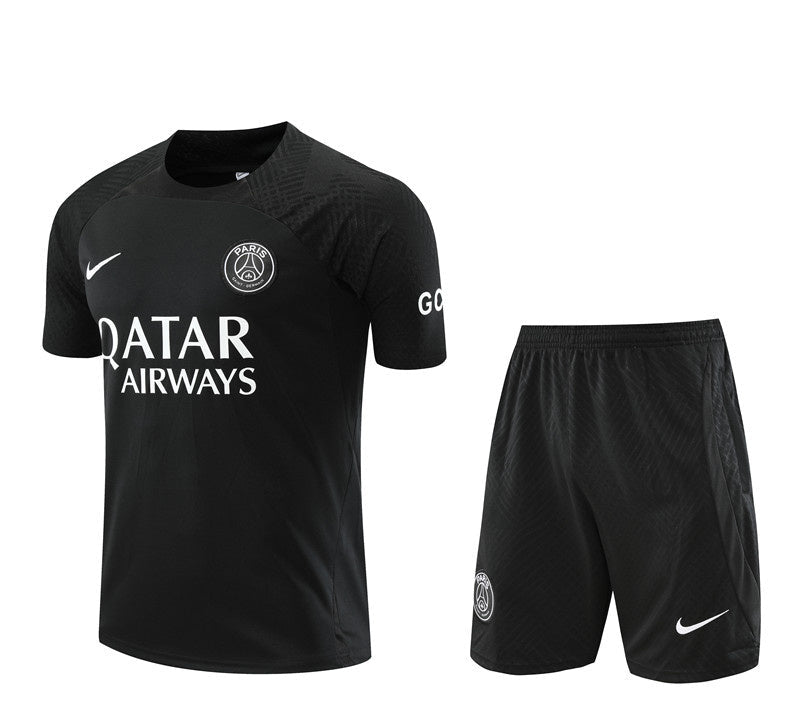 Black PSG Short Set