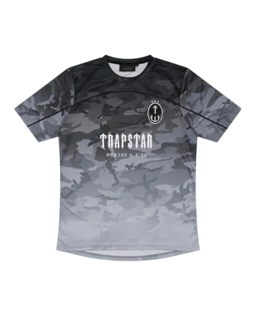 Trapstar Irongate Black Camo Jersey