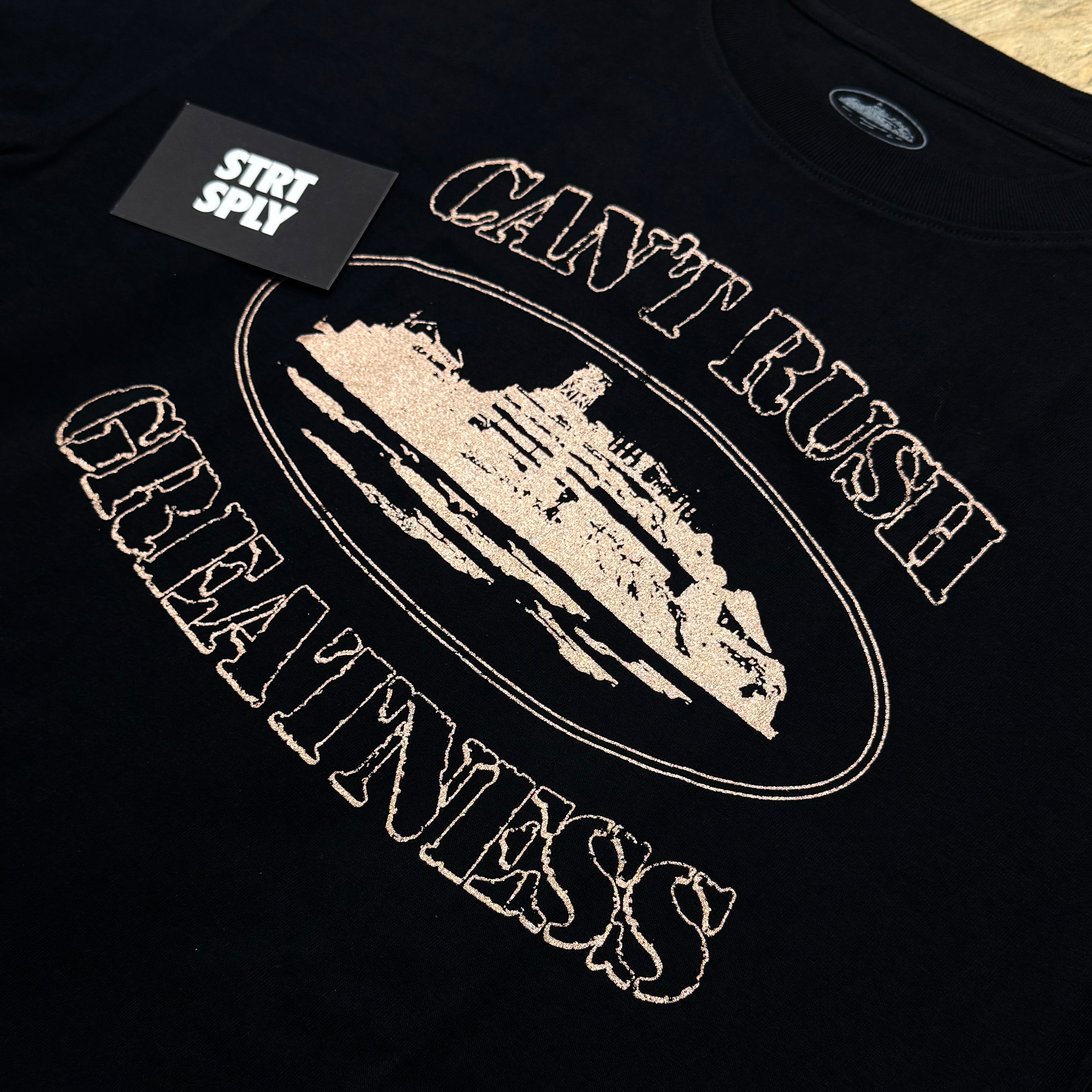 Corteiz RTW x Central Cee CRG T-Shirt - Black