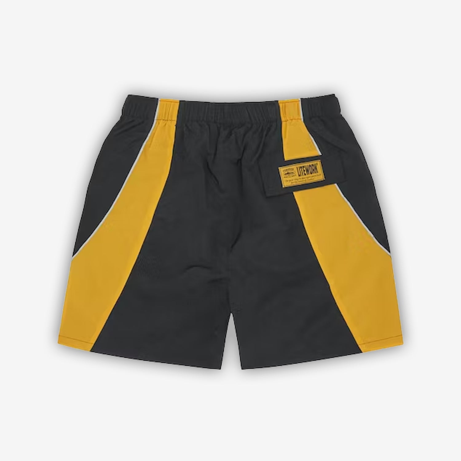 Corteiz RTW Spring Shorts - Black / Yellow