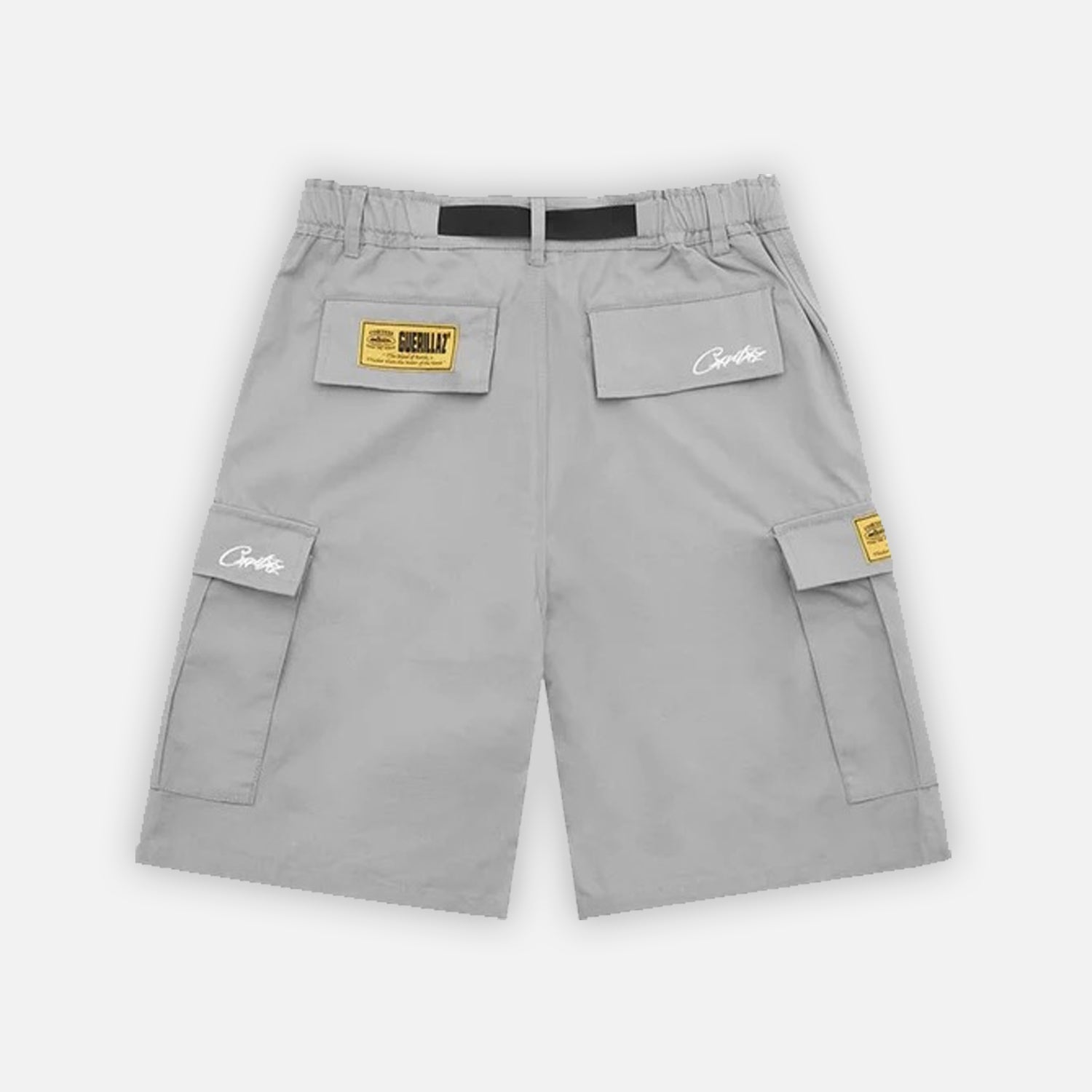 Corteiz RTW OG Alcatraz Cargo Shorts - Grey
