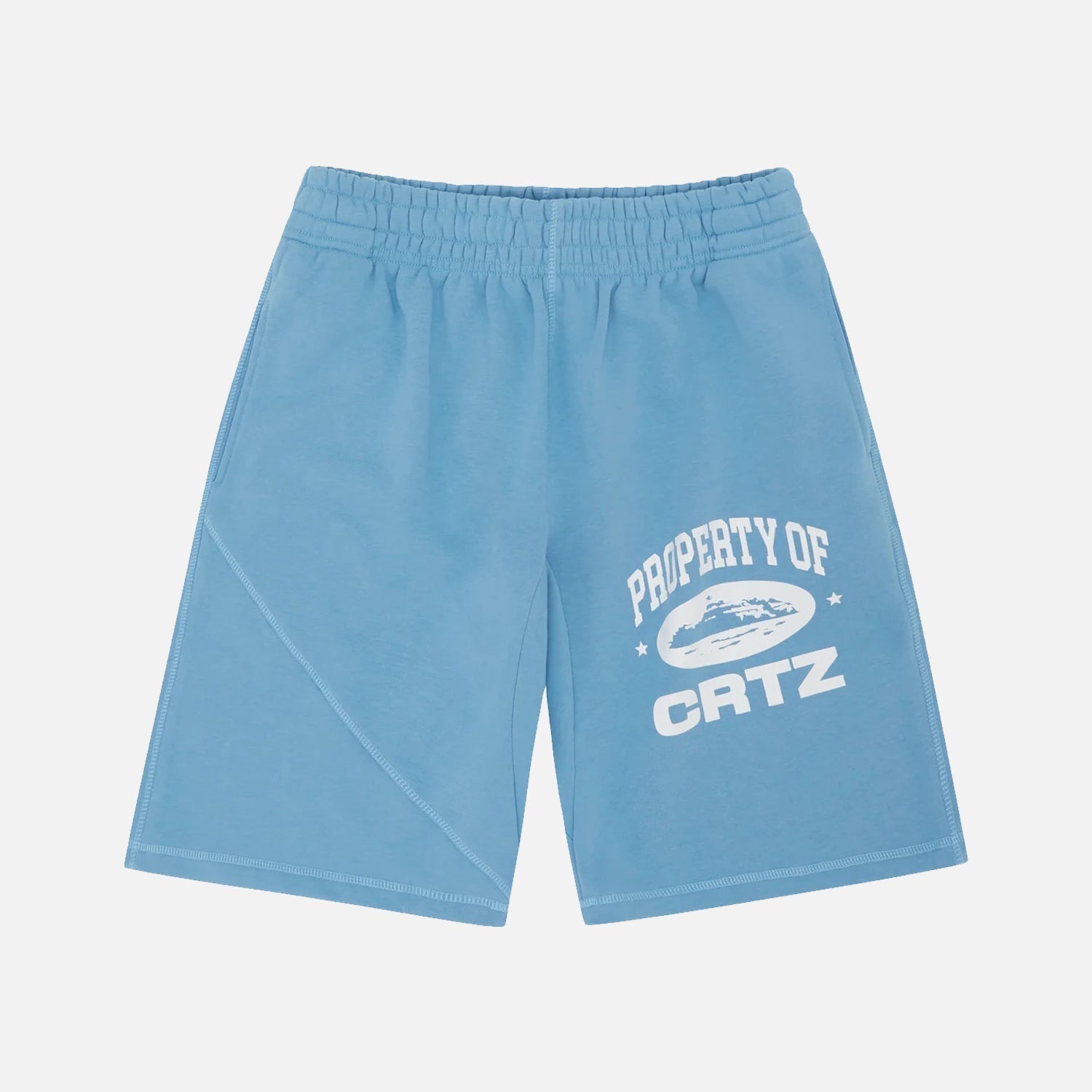 Corteiz RTW Property Shorts - Baby Blue