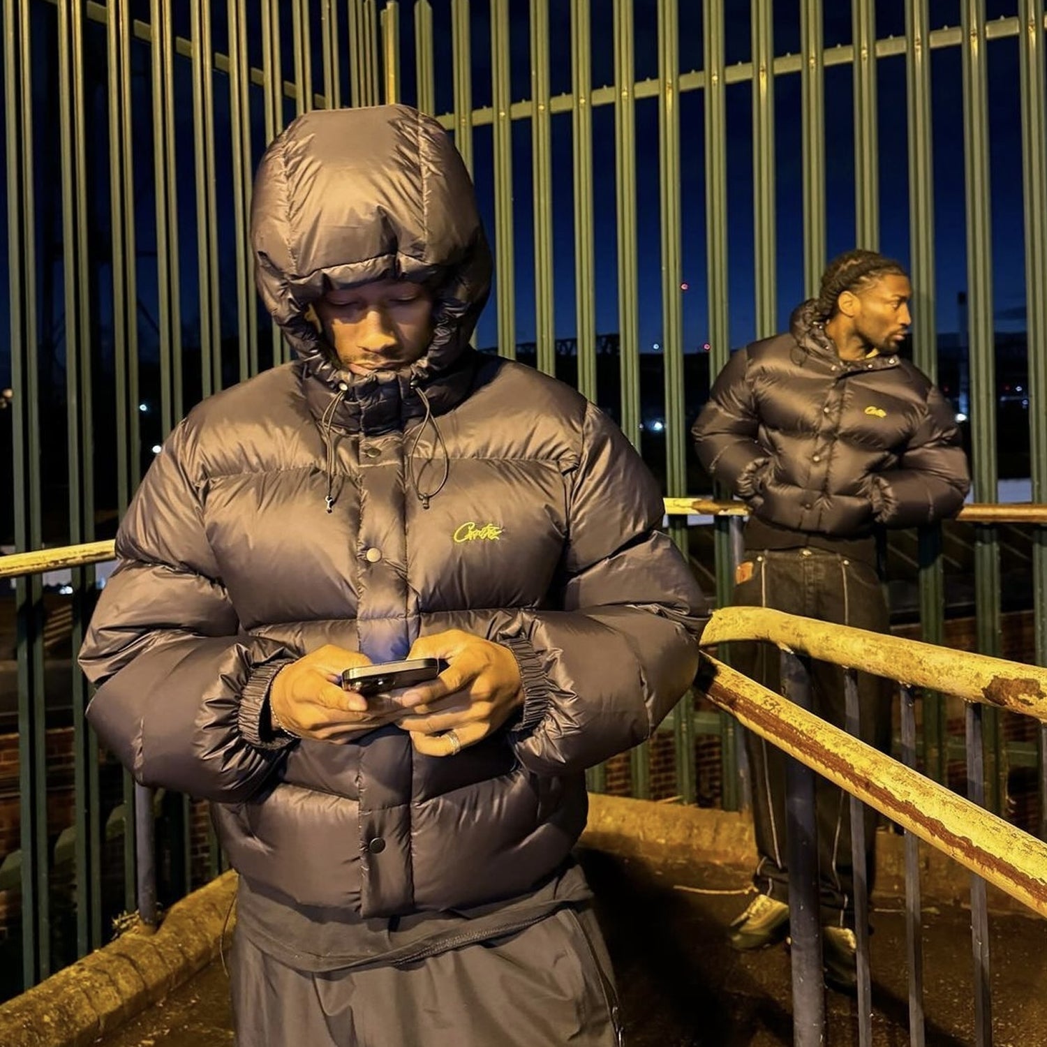 Corteiz RTW Bolo V2 Puffer Jacket - Black