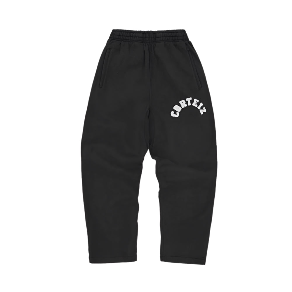 Corteiz RTW Colly Arch Open Hem Bottoms - Black