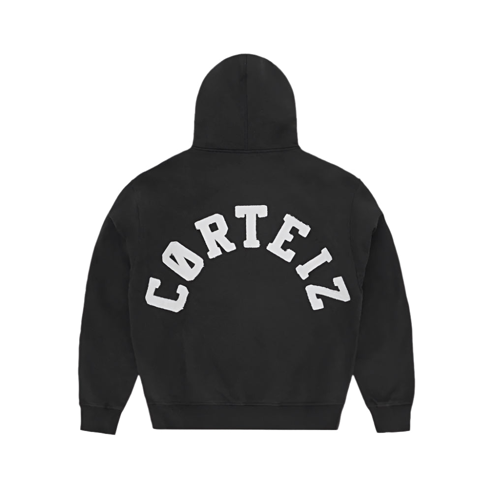 Corteiz RTW Colly Arch Zip Hoodie - Black