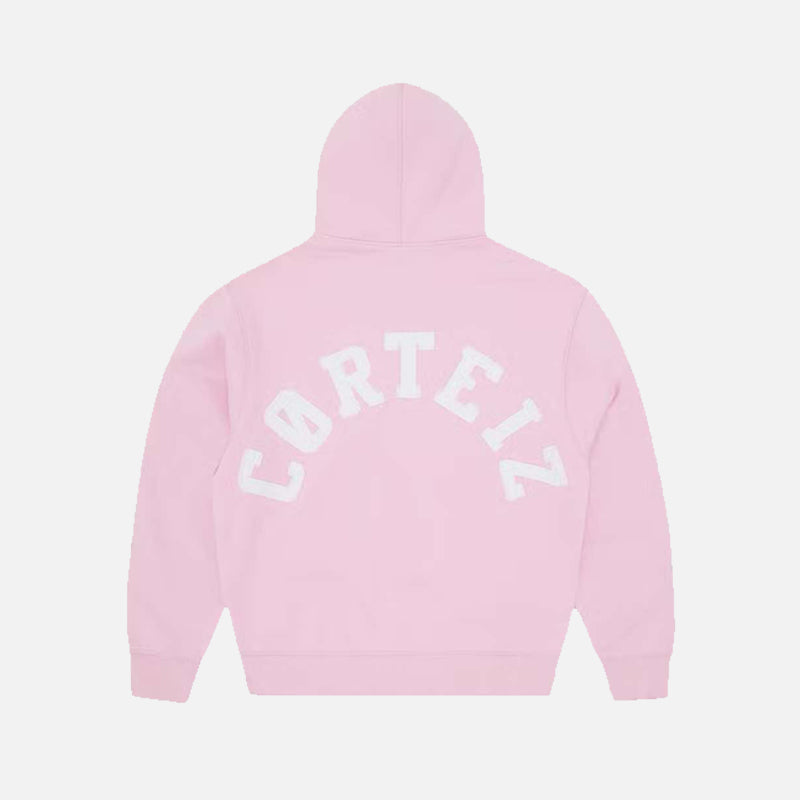 Corteiz RTW Colly Arch Zip Hoodie - Pink