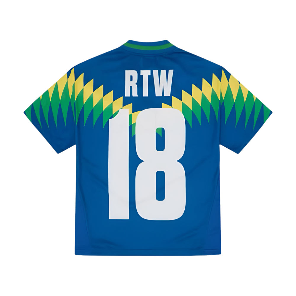 Corteiz RTW Club America Brasil Jersey - Blue