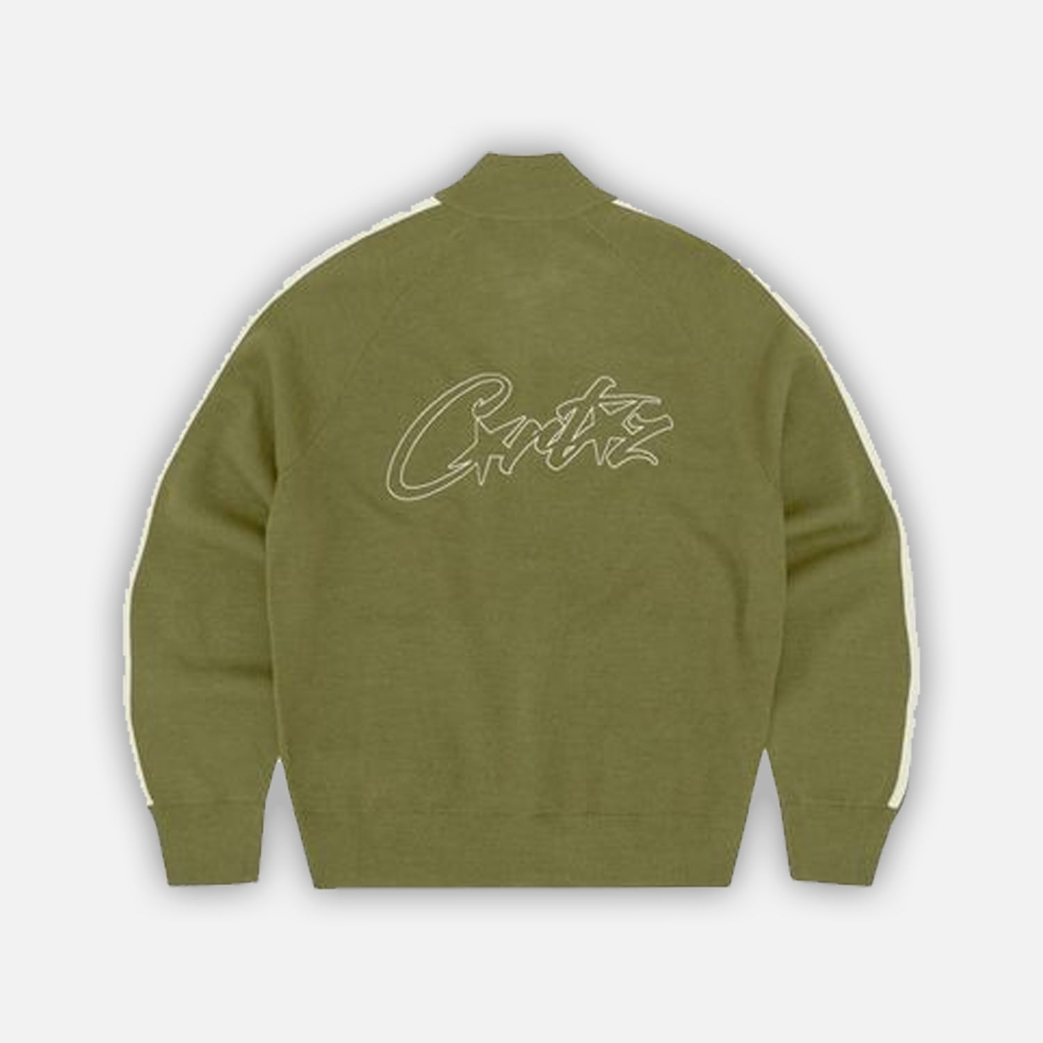 Corteiz RTW VVS Knit Zip Up Fleece - Olive