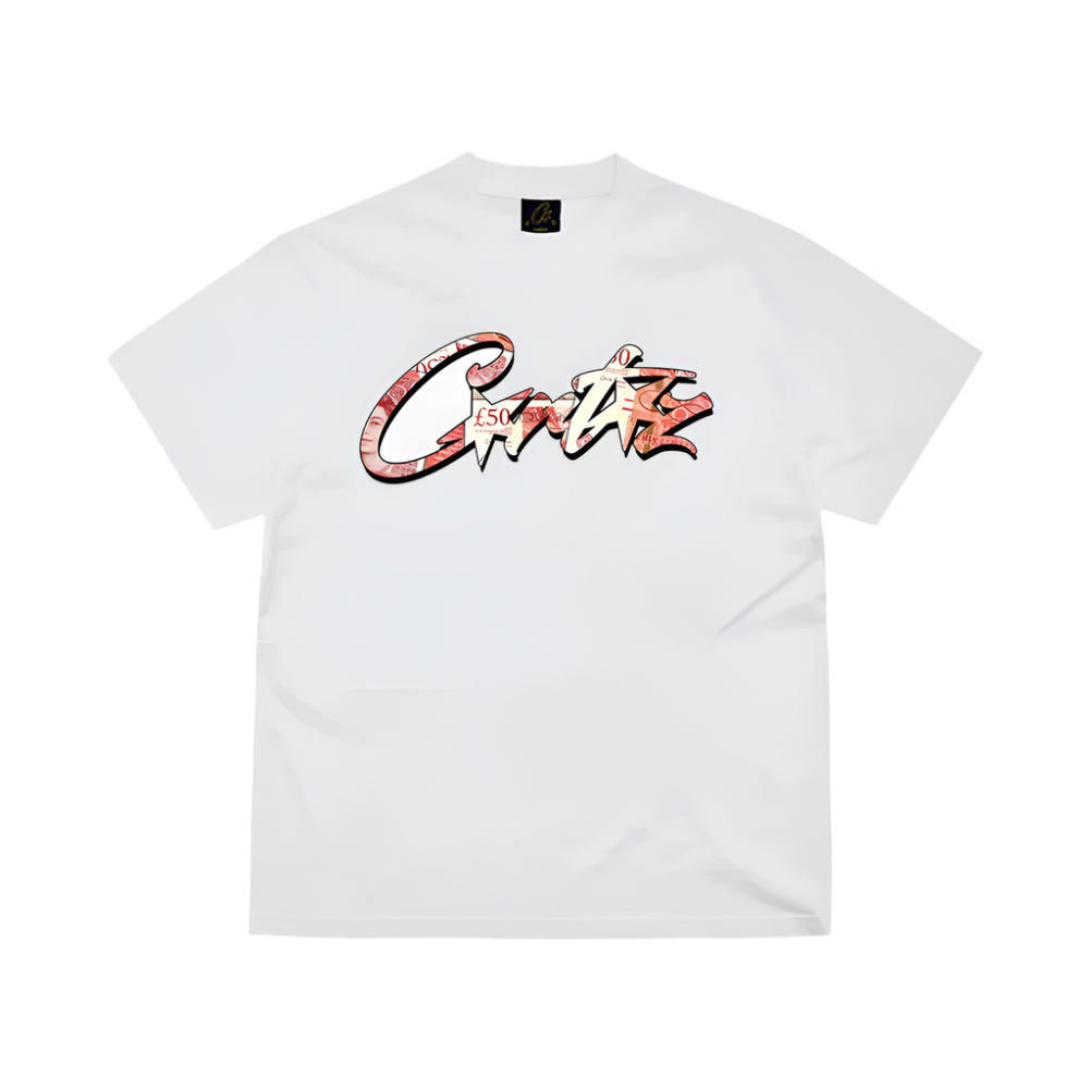 Corteiz RTW Money On My Mind T-Shirt - White