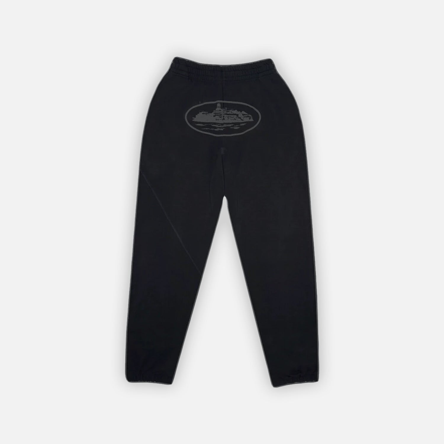 Corteiz RTW OG Alcatraz Bottoms - Triple Black