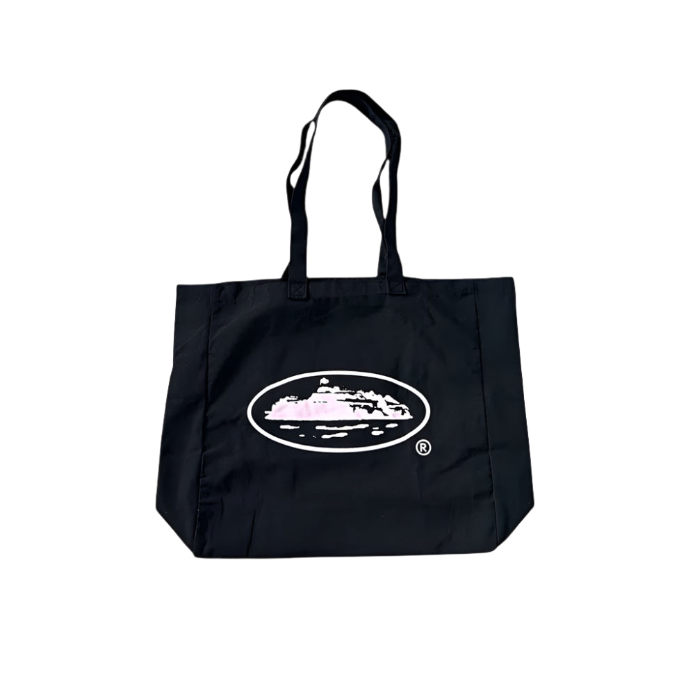 Corteiz RTW Alcatraz Tote Bag - Black / Pink