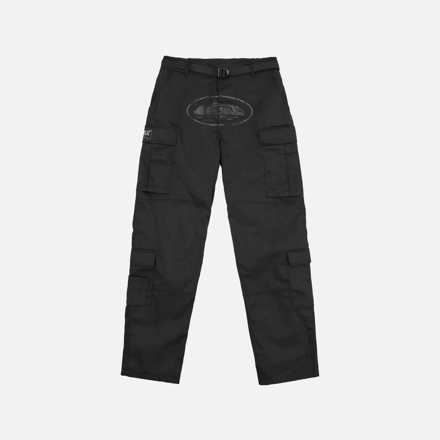 Corteiz RTW Alcatraz Guerillaz Cargo Trouser - Blackout
