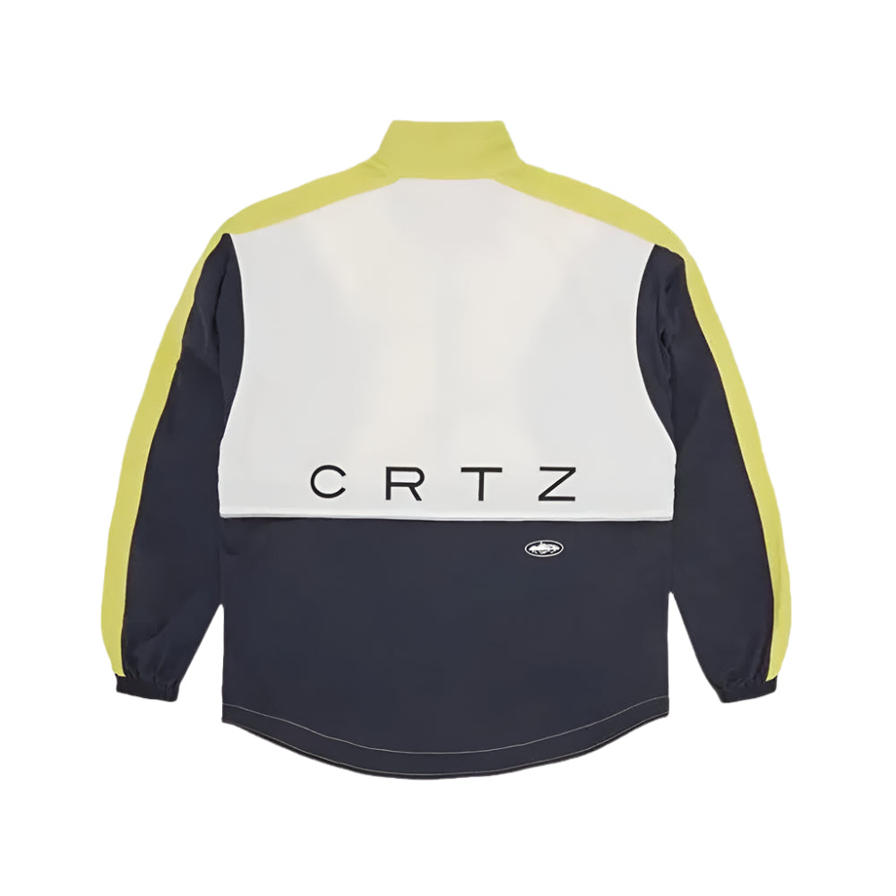 Corteiz RTW Wingz Shuku Jacket - Navy / Lime