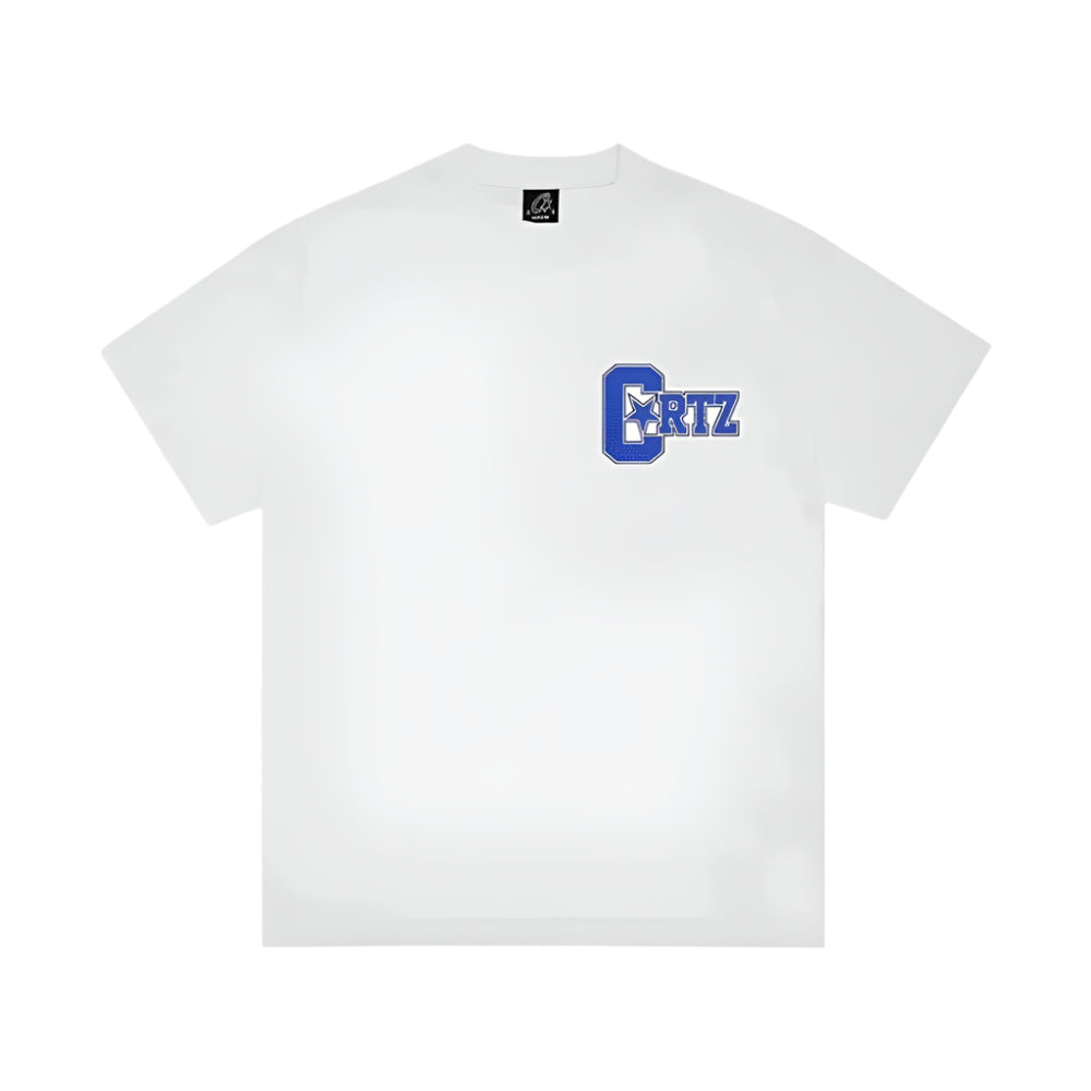 Corteiz RTW Star Mesh T-Shirt - White / Blue
