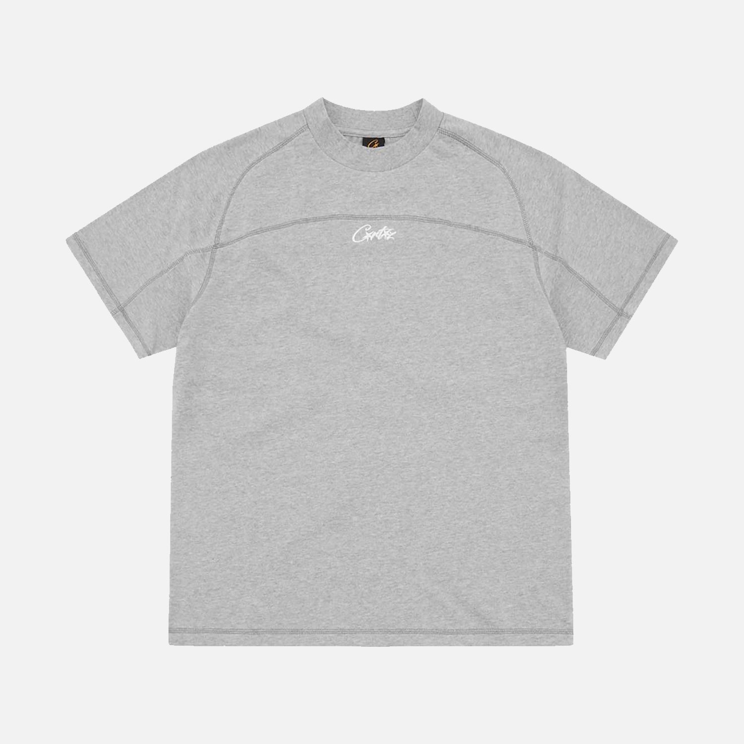 Corteiz RTW HMP Panel T-Shirt - Grey