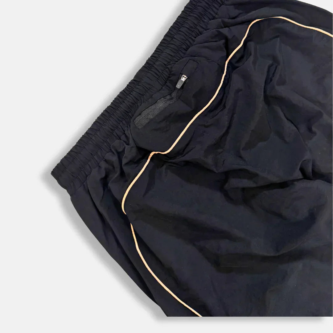 Syna World Logo Shell Tracksuit - Black / Rose Gold