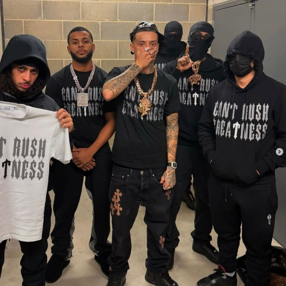 Trapstar x Central Cee CRG T-Shirt - Black