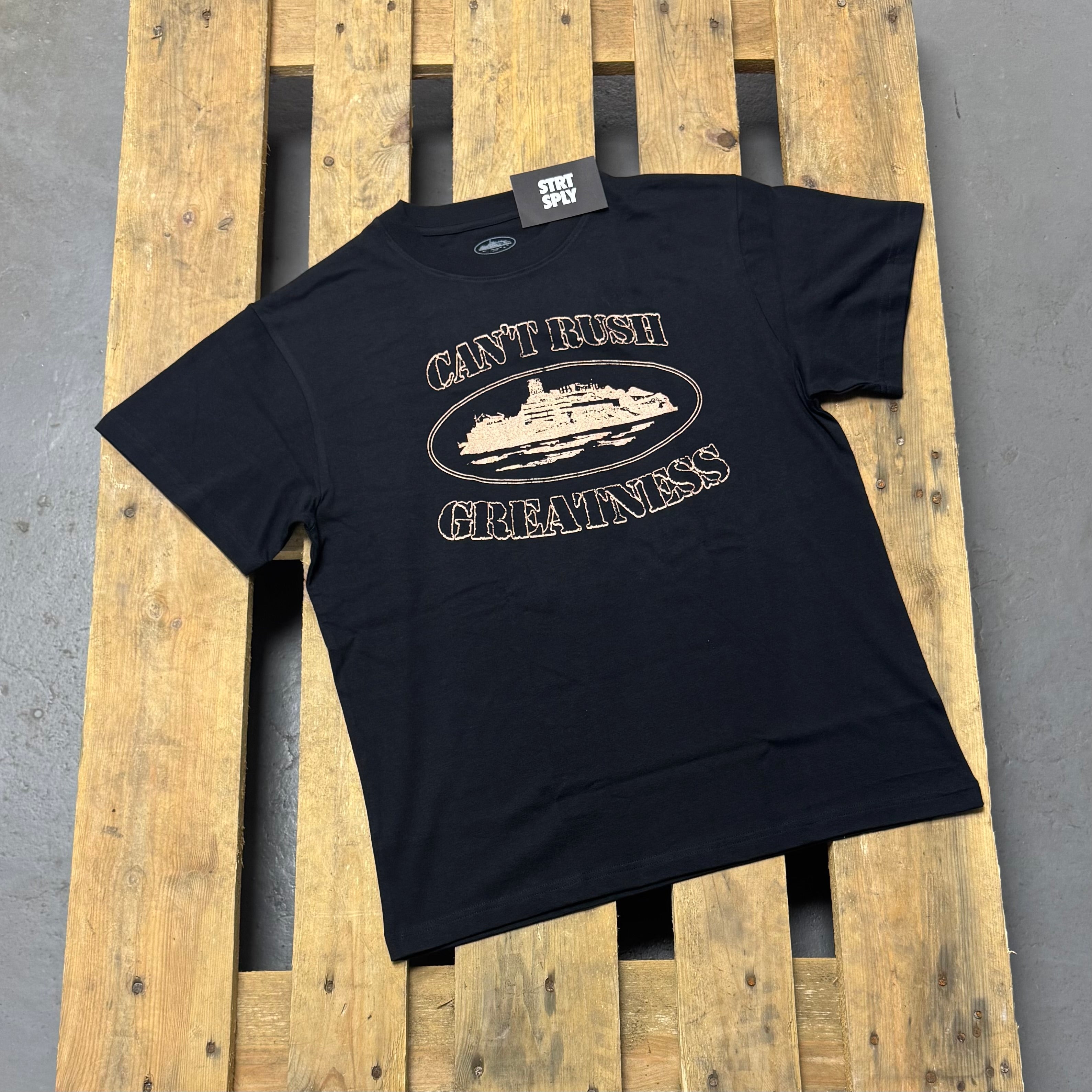 Corteiz RTW x Central Cee CRG T-Shirt - Black