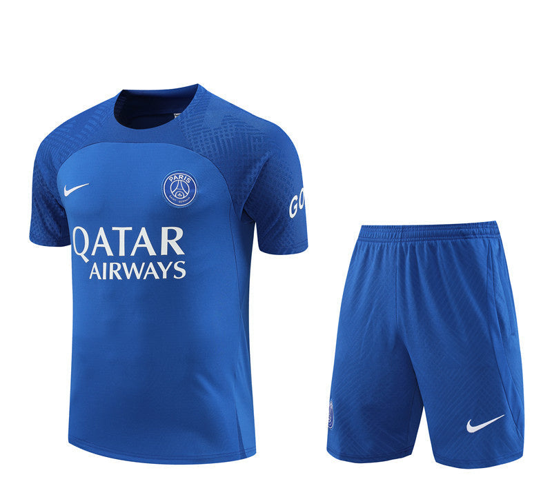 Blue PSG Short Set