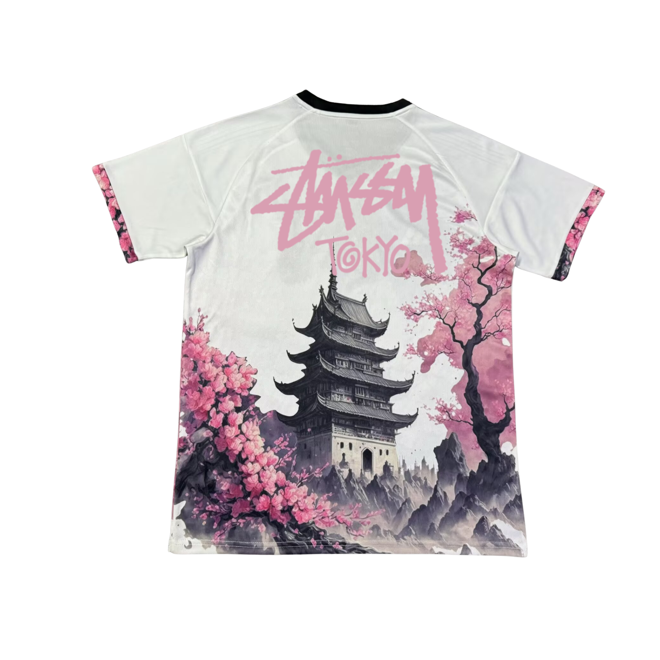 STÜSSY x “JAPAN” JERSEY - PINK DRAGON