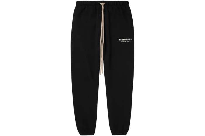 Fear of God Essentials Fleece Essential Sweatpant (FW24) Black