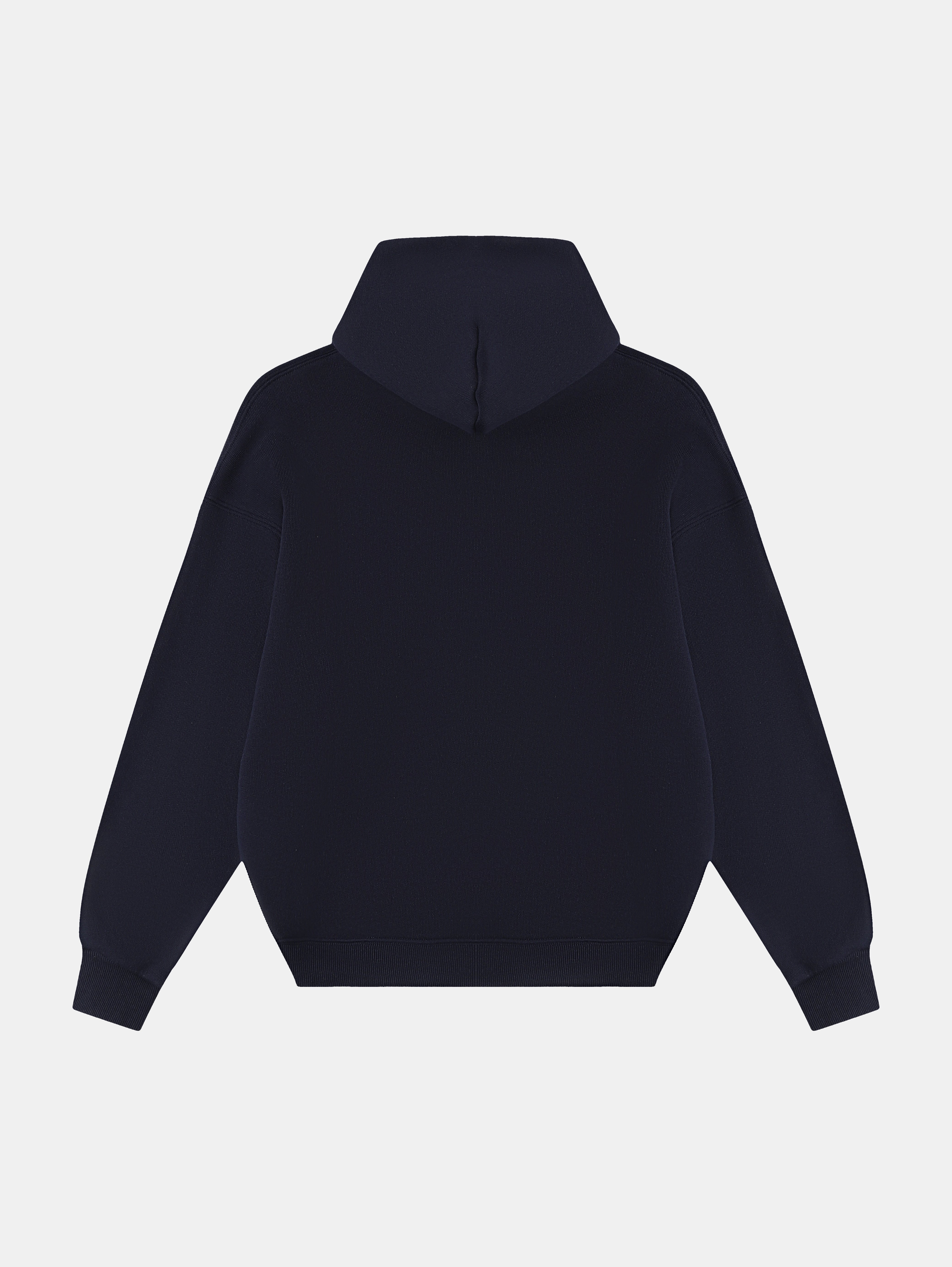 BLANCKS PULLOVER HOODIE W/ POCKETS - DARK BLUE