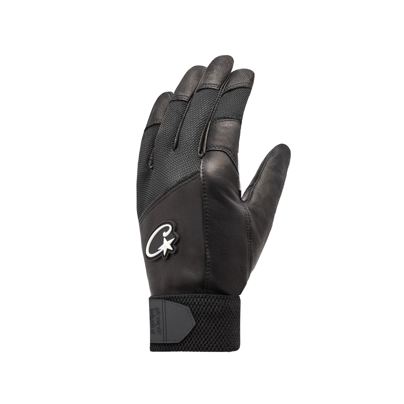 Corteiz Leather Gloves - Black