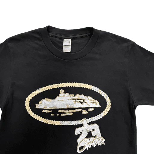 Corteiz RTW x Central Cee 23 Chain T-Shirt - Black