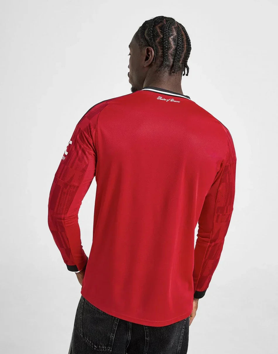 ADIDAS MANCHESTER UNITED FC 25/26 LONG SLEEVE HOME JERSEY