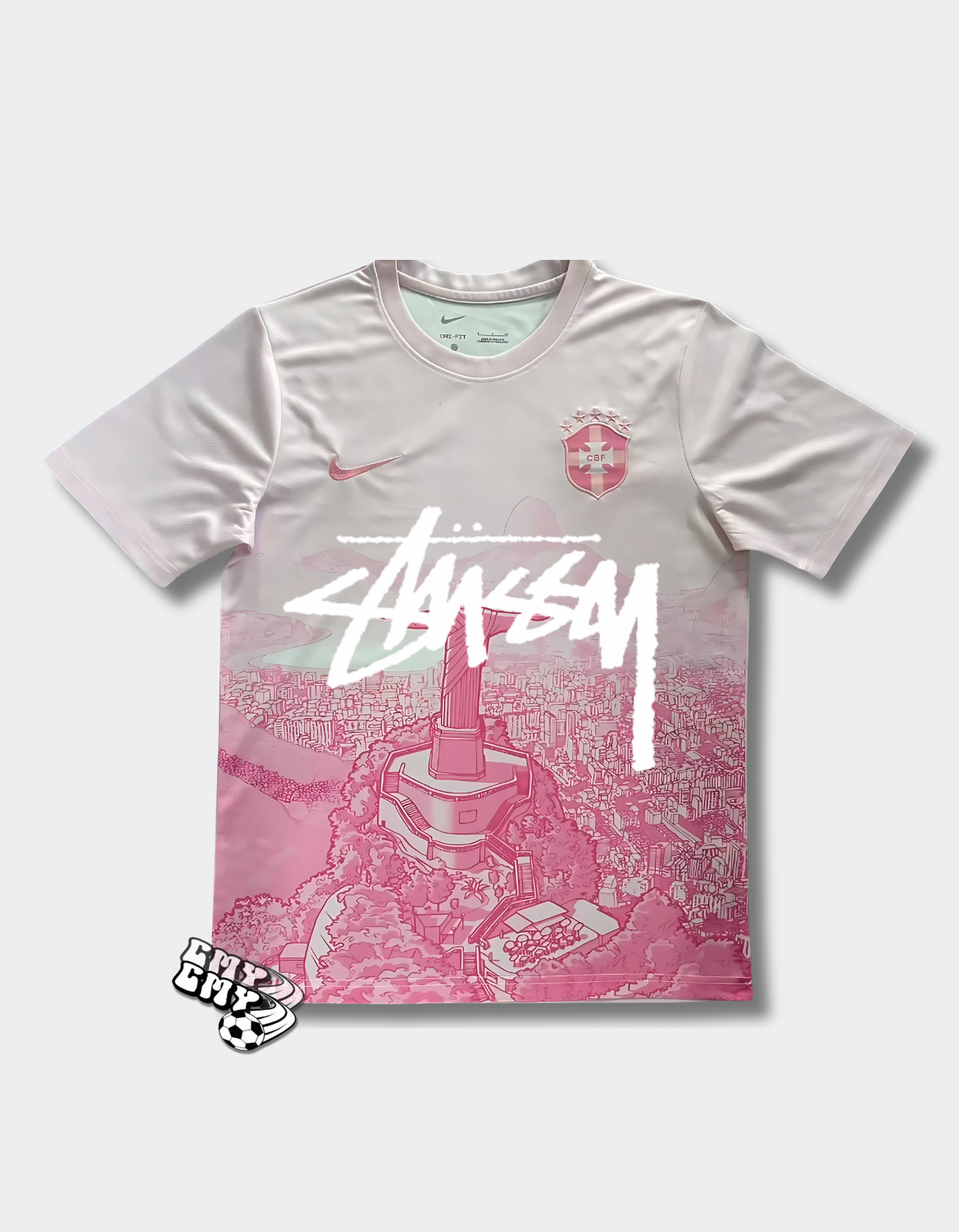 STUSSY X BRASIL JESUS - PINK