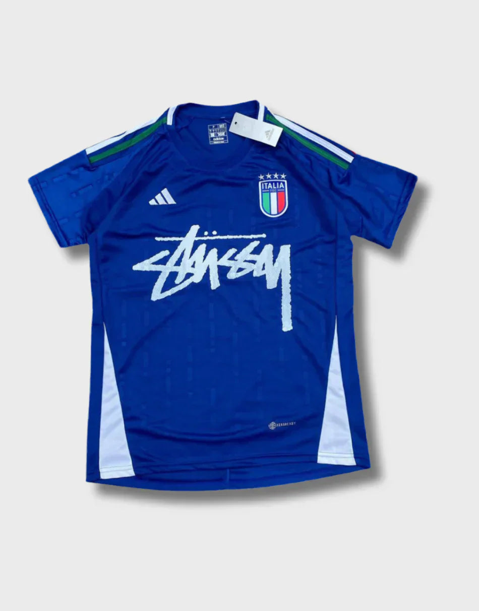 STÜSSY X “ITALY” JERSEY - BLUE