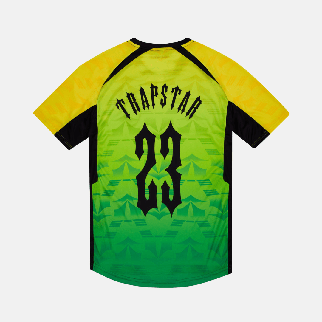 Trapstar Irongate Carnival Edition Football Jersey - Yellow/Green