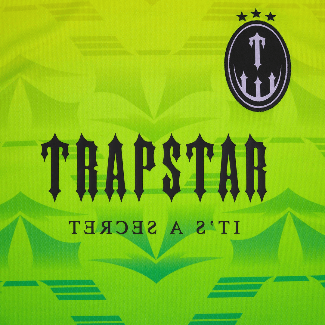 Trapstar Irongate Carnival Edition Football Jersey - Yellow/Green