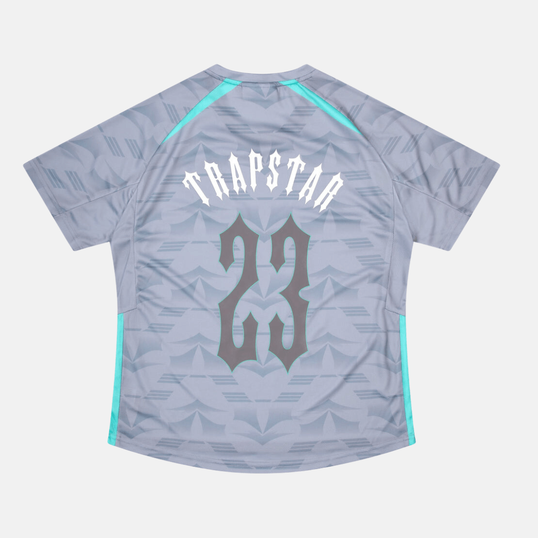 Trapstar Irongate Football Jersey - Cashmere Blue/Teal