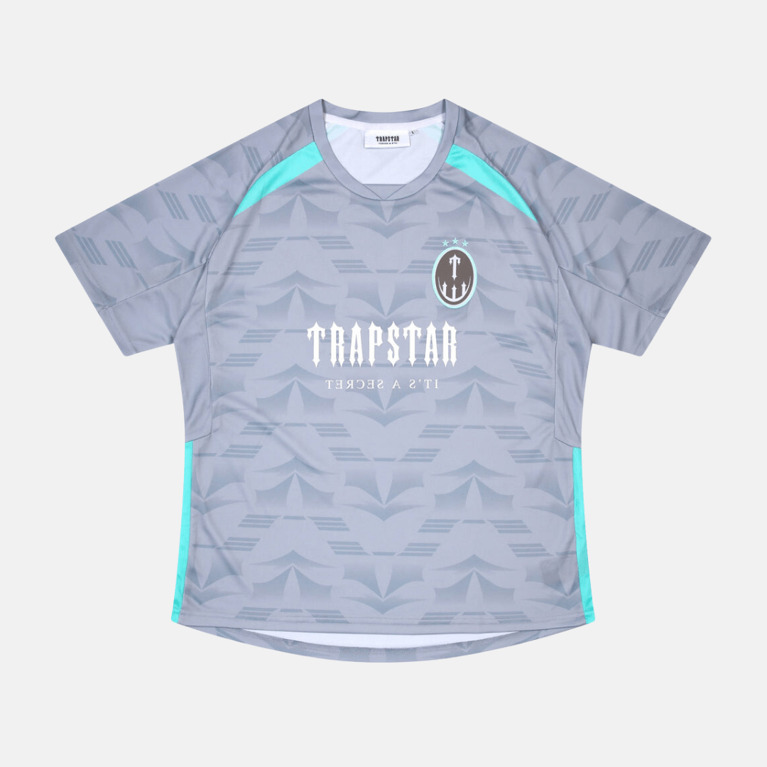 Trapstar Irongate Football Jersey - Cashmere Blue/Teal