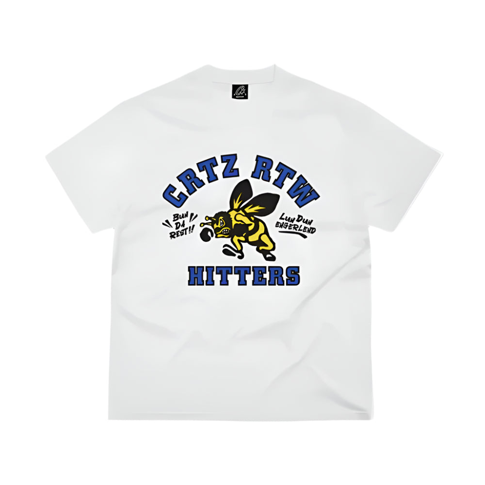 Corteiz RTW Hitters T-Shirt - White