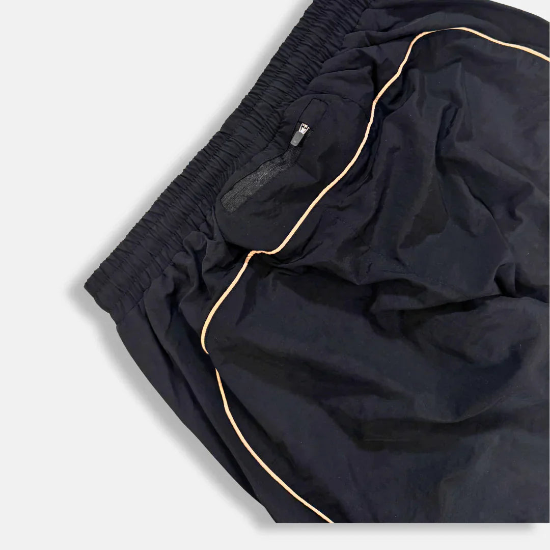 Syna World Logo Shell Tracksuit - Black / Rose Gold