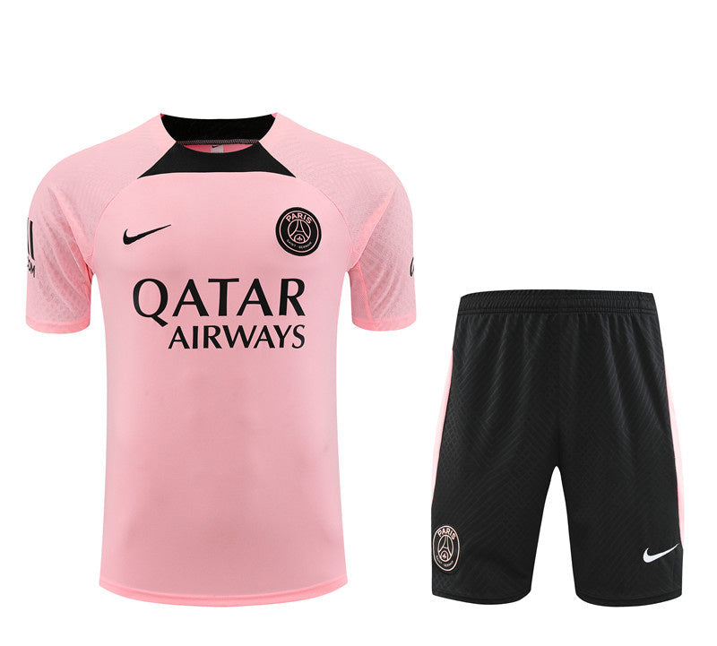 Pink PSG Shorts&Shirt