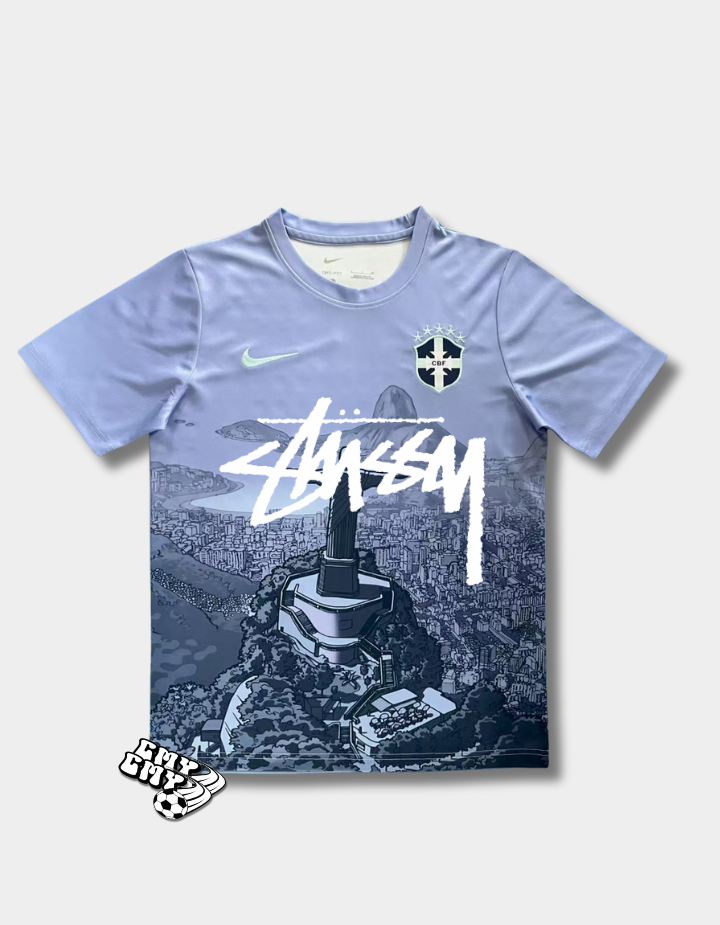 STÜSSY X BRASIL JESUS - DUSTY LILAC