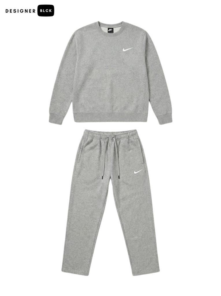 Nike Club Sweatshirt & Bottoms Set - Grey [LIMITED OFFER]